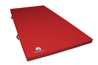 Leichtturnmatte rot - 150 x 100 x 6 cm
