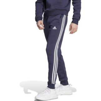 adidas Essentials 3-Streifen Tapered Cuff Herren Jogginghose  dunkelblau/weiß | Omidis.de
