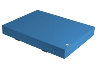 Weichbodenmatte hellblau - 150 x 150 x 40 cm