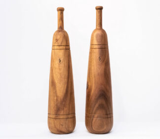 Persian Meels 6.5kg (13kg set) – air-dried walnut - BMF BodyMindFit circular fitness tools