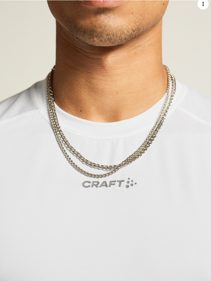 Craft Essence Tee Männer – Sportshirt weiss - Image 7