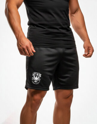 Short Musculation Noir | Warrior Gear Strength Division | Lift or Die