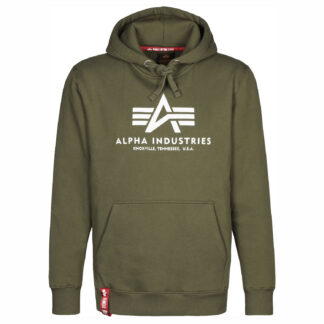 Alpha Industries Basic Hoody Herren Pullover Dark olive 178312/142
| Sporthaus Marquardt