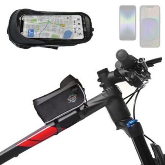 Rheintastic Fahrrad Rahmentasche  schwarz | Omidis.de
