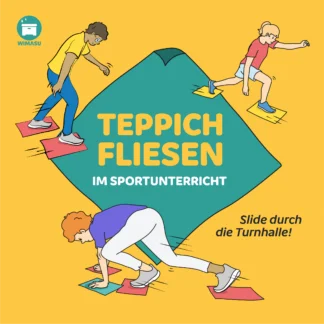Teppichfliesen im Sportunterricht in der Grundschule | WIMASU