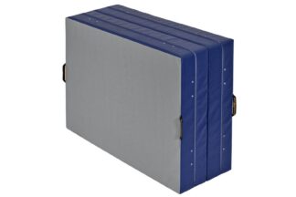 Weichbodenmatte klappbar dunkelblau - 150 x 150 x 30 cm