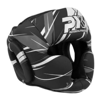LEGACY X Kopfschutz PU schwarz-grau L/XL