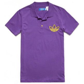adidas Originals AC Poloshirt lila | Omidis.de