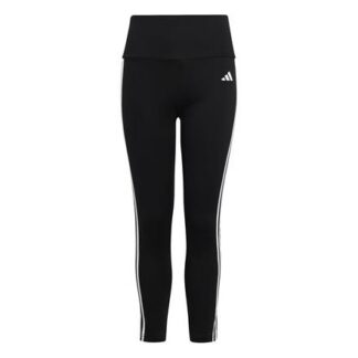 adidas Essentials AEROREADY 3-Streifen High-Waisted Mädchen Leggings schwarz/weiß | Omidis.de