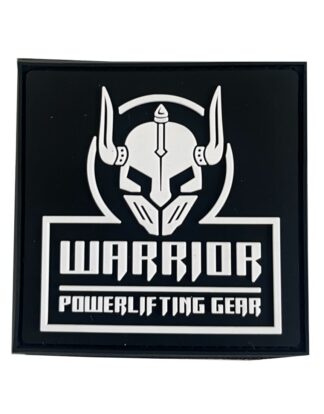 Ecusson / Patch Velcro Warrior Powerlifting Gear | Pour sac, gilet...