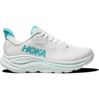 HOKA Clifton 10 Damen Laufschuhe  türkis/weiß | Omidis.de