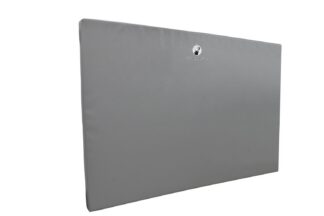 Prallwand grau - 100 x 200 x 6 cm