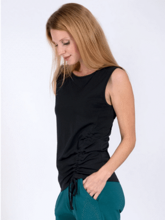 Yoga Shirt Diana XS bis XL Schwarz