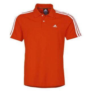 adidas Ess 3S Poloshirt orange | Omidis.de