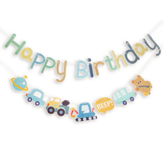 Girlande Geburtstag Baby-Boy
| ROB’S BALLOONS