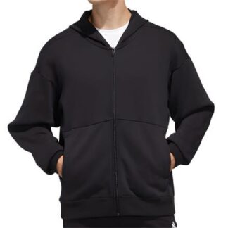 adidas Sport 2 Street Herren FZ Hoodie  schwarz | Omidis.de