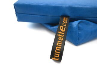 Ersatzbezug für Geräteturnmatte mit Trageschlaufen blau - 200 x 125 x 6 cm