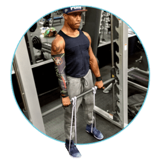 Deadlift with Resistance Bands and Weights
