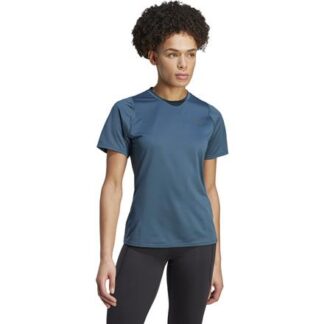 adidas Damen Run Icons Damen Sportshirt blau | Omidis.de