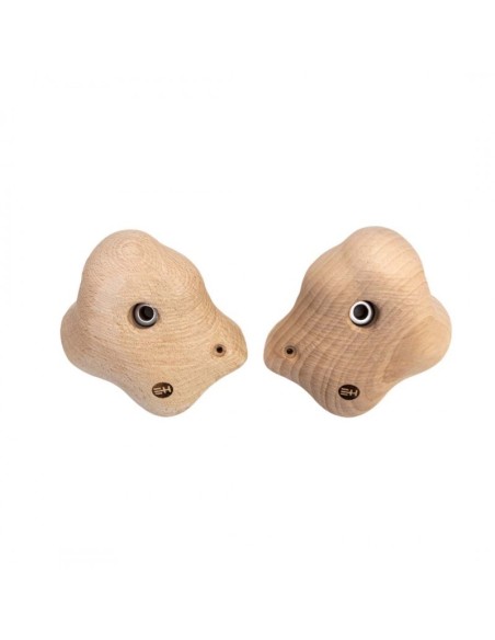 WOODEN PHANTOM L1 - Two Symmetric Wood Climbing Holds XL Jugs - Image 35