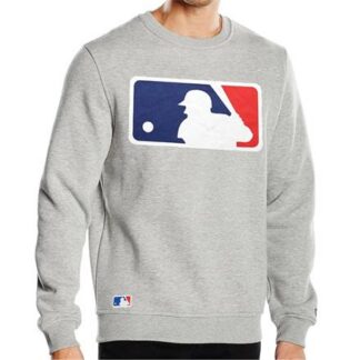 New Era MLB Team Logo Herren Sweatshirt  grau | Omidis.de