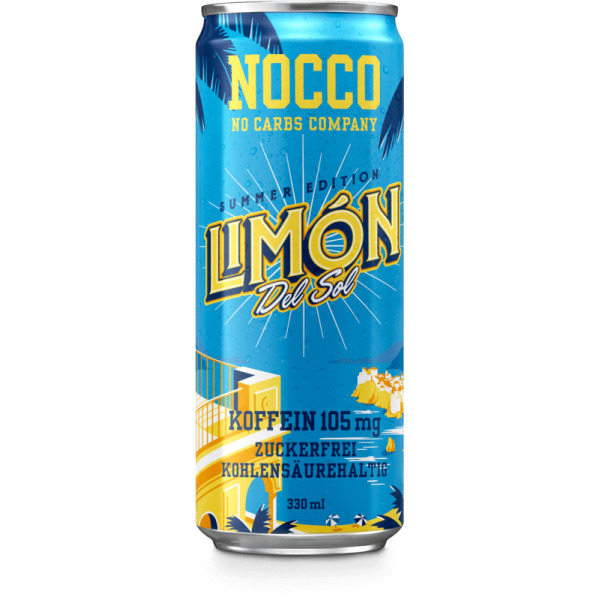 Nocco BCAA Drink Limón Del Sol 330ml - Sport Enzinger - Image 3
