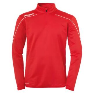 uhlsport Stream 22 1/4 Zip Top Herren Sweatshirt  rot/weiß | Omidis.de