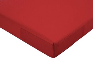 Superleichtturnmatte Therapie mit Klettecken rot - 200 x 125 x 8 cm