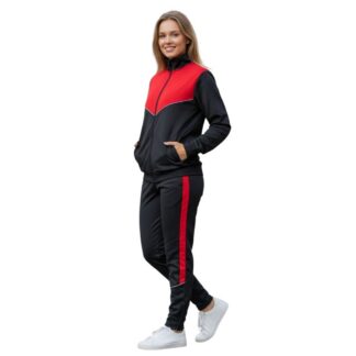 RY6402 Evans Tracksuit Black 02/Red 60 S