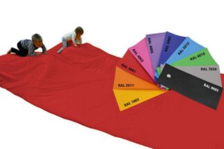 Abenteuermatte 450 x 280 cm rot