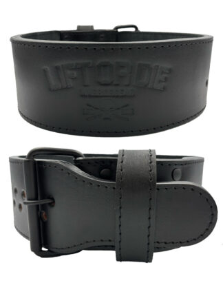 Ceinture de Musculation à Boucle 10 mm | Cuir Véritable | Réglable