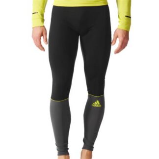 adidas Xperior Warm Herren Tight  grün/schwarz | Omidis.de