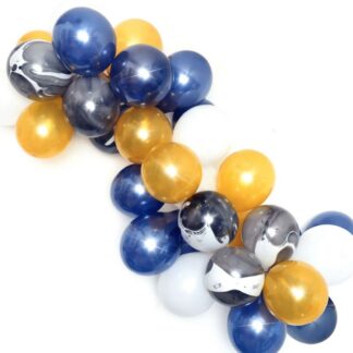 Luftballon Set Blau/Gold 42 tlg.
| ROB’S BALLOONS