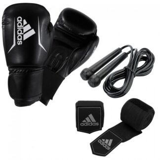 Adidas Boxing Set 2 black/white 12 oz - Sport Enzinger