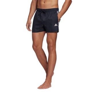 adidas 3-Sreifen CLX Herren Badehose  dunkelblau | Omidis.de
