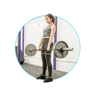 Stiff Leg Deadlift with Mini Loop Booty Bands
