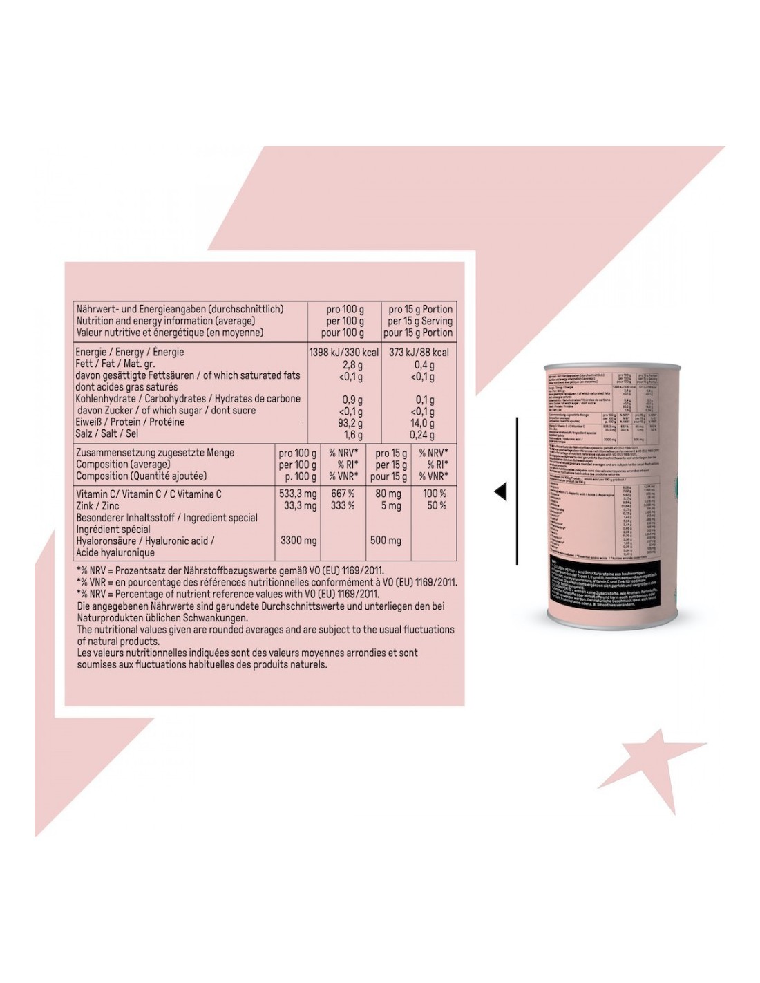 COLLAGEN PEPTID + - Bioactive collagen peptides - 500 g - Image 37