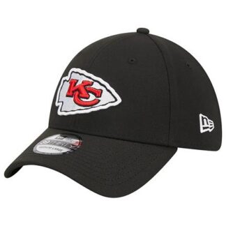 New Era Kansas City Chiefs NFL 39THIRTY Stretch Fit Cap  schwarz/weiß | Omidis.de