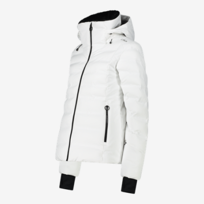 CMP Damen Aprés Ski wattierte Jacke mit Schneegamasche bianco - Image 10