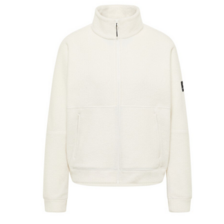 Maya Fleece Jacke Damen weiss