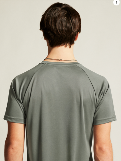 Craft Core Essence Tee Männer – Sportshirt grau - Image 4