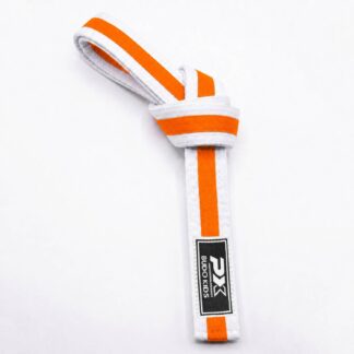 PX Budo Kids Softbelt, weiß-orange 240cm