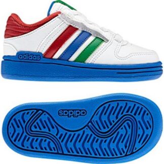 adidas Neo Bball CF LO Inf Sneaker blau/weiß | Omidis.de