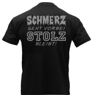 T-Shirt Schmerz geht vorbei - Sport Enzinger