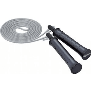 Stahlspringseil mit Gewicht,silber