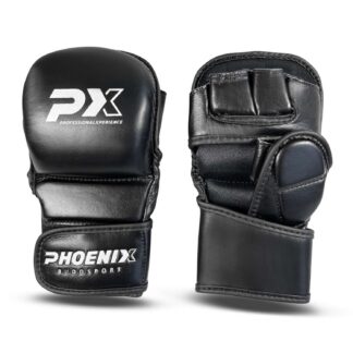 PX MMA Handschutz Leder schwarz XL
