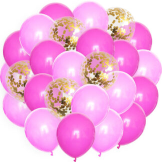 Luftballons 25 Stk. Pink/Gold
| ROB’S BALLOONS