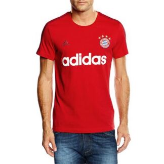 adidas FC Bayern München Graphic Tee  rot | Omidis.de