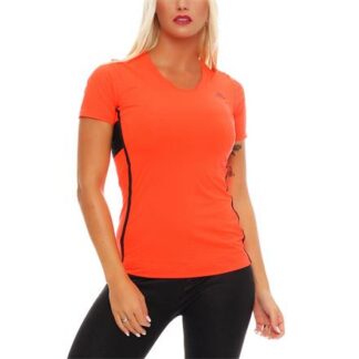 adidas Gym Style Edge T-Shirt orange/schwarz | Omidis.de