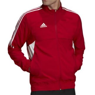 adidas Condivo 22 Präsentationsjacke  rot/weiß | Omidis.de